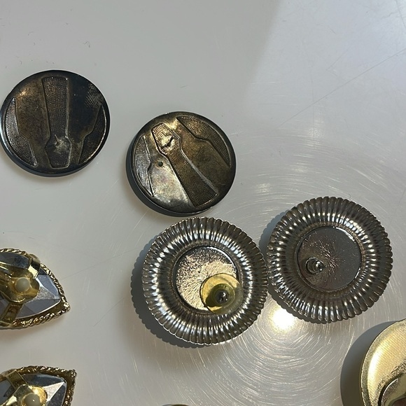 Vintage 80’s earrings lot - Picture 6 of 7